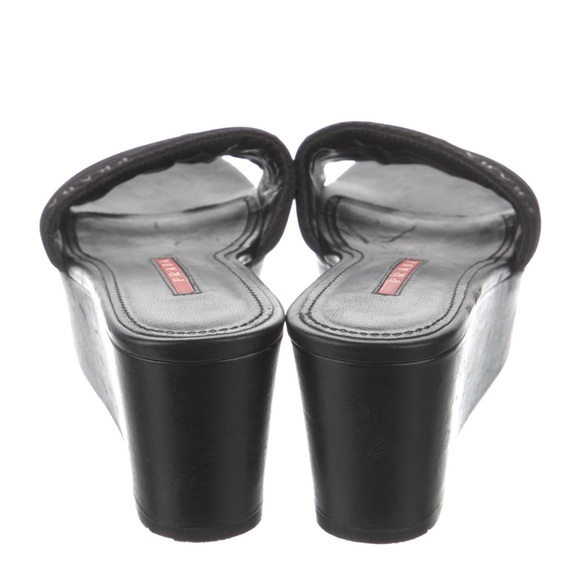 Prada Sport Leather Slides
•   Black
•   Platform
Comfortable & stylish - Picture 3 of 8